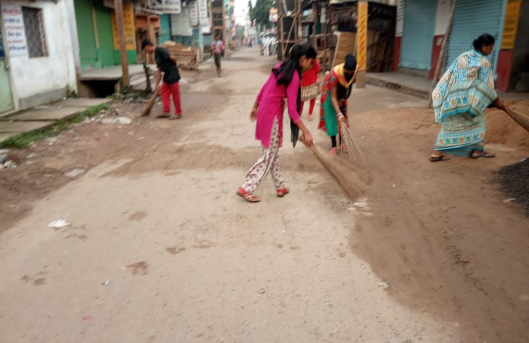 MALLARPUR samithi of BIRBHUM district (West Bengal) does Seva