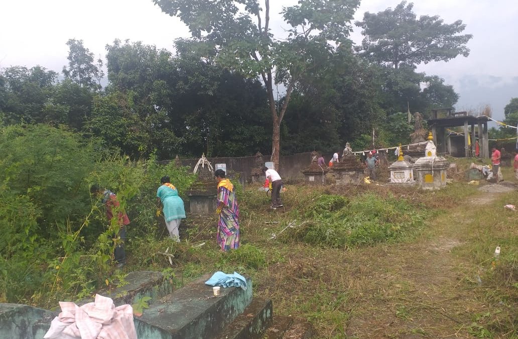TINDHARIA samithi of DARJEELING(SOUTH) district (West Bengal) does Seva