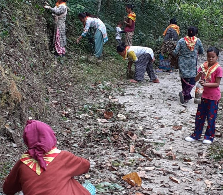 TEESTA VALLEY samithi of DARJEELING(NORTH) district (West Bengal) does Seva