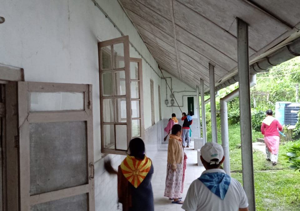 BADAMTAM samithi of DARJEELING(NORTH) district (West Bengal) does Seva