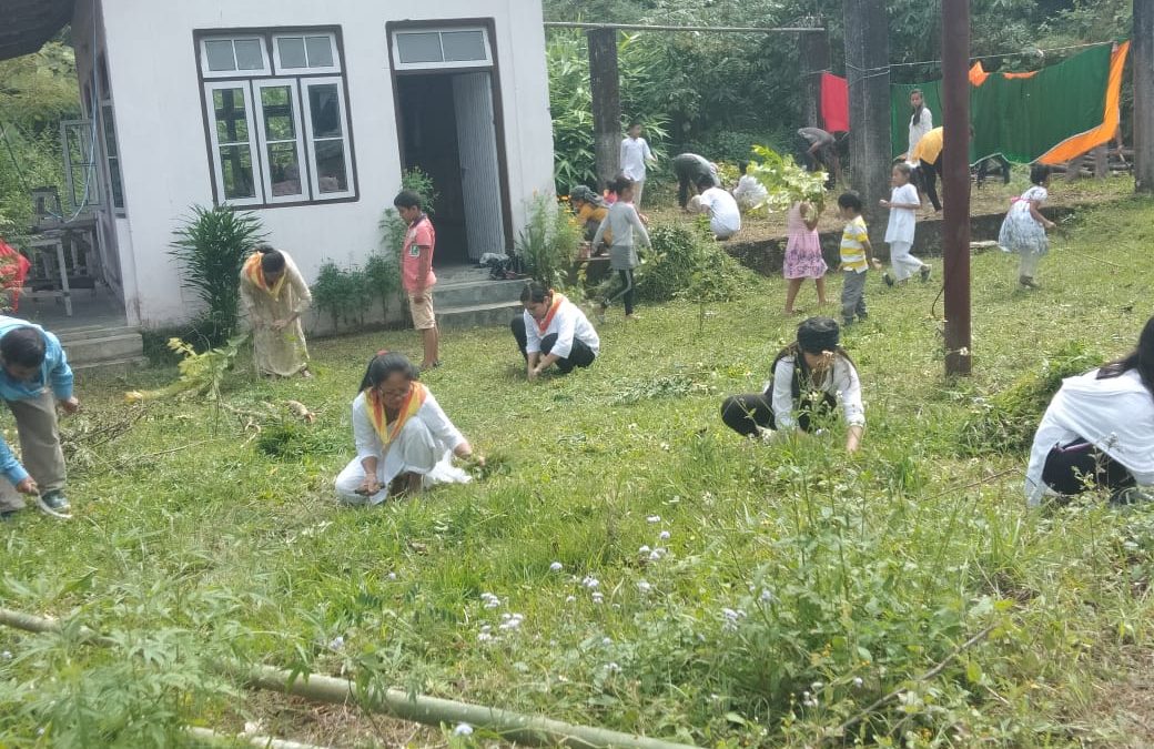 SAMALBONG samithi of KALIMPONG district (West Bengal) does Seva