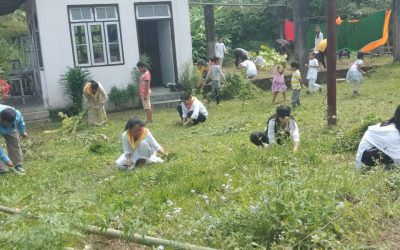 SAMALBONG samithi of KALIMPONG district (West Bengal) does Seva